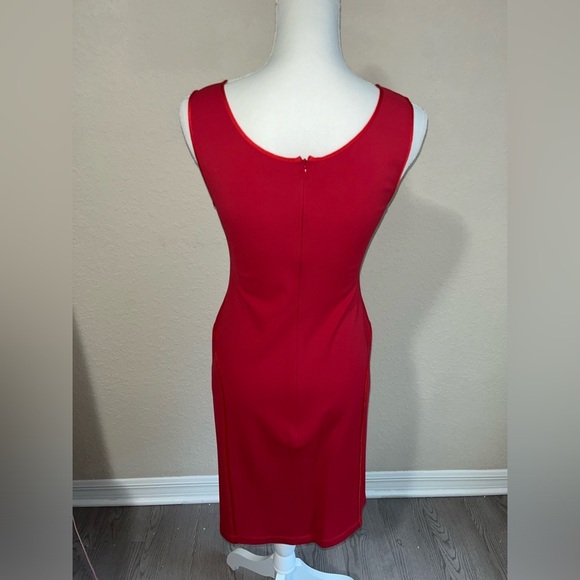Philosophy Di Alberta Ferretti Red Bodycon Cocktail Dress - Picture 7 of 13